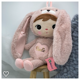 Konijn Oudroze Fluffy