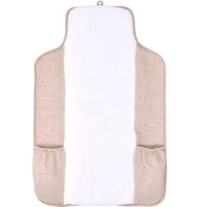 Verschoonmatje Voor Onderweg Chevron Light Camel