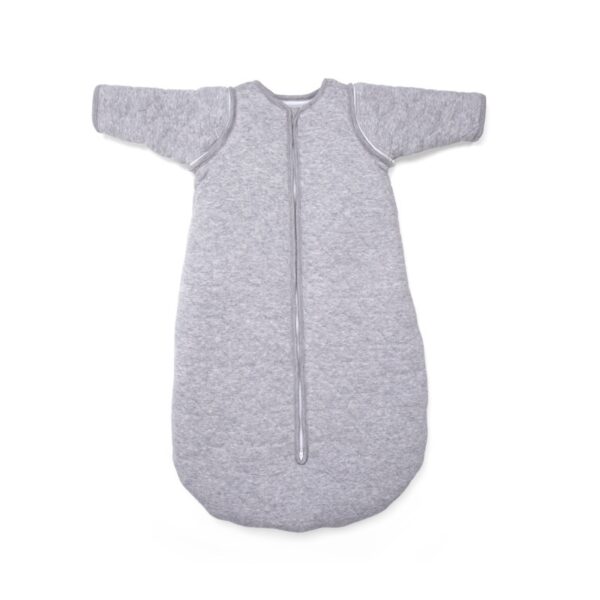 Jersey Slaapzak 90cm Afritsbare Mouwen Star Grey