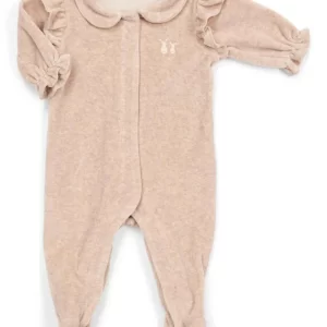 Babypakje Velours Camel (1)