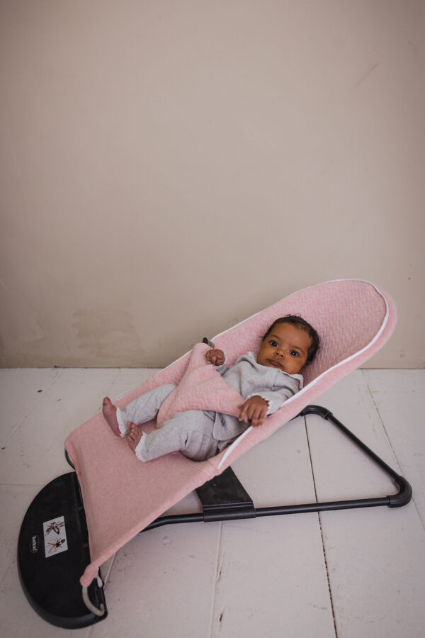Beschermhoes Baby Bjorn Pink Melange 2