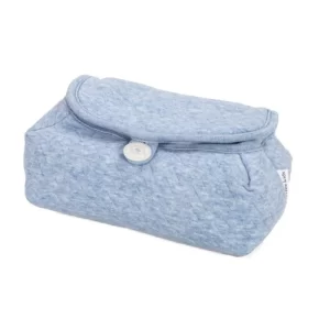 Hoes Voor Vochtige Doekjes Chevron Denim Blue