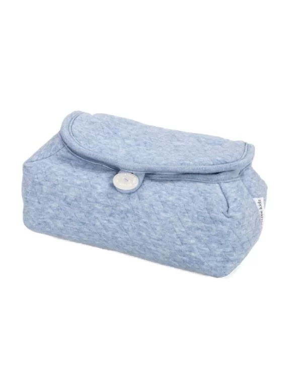 Hoes Voor Vochtige Doekjes Chevron Denim Blue