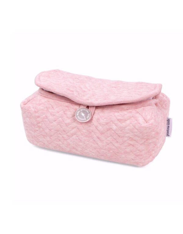 Hoes Voor Vochtige Doekjes Chevron Pink Melange