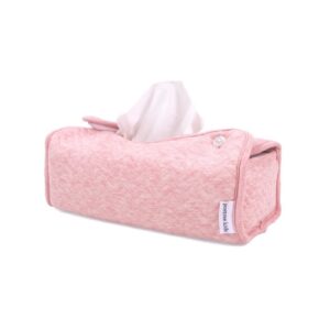 Tissue Box Hoes Chevron Pink Melange
