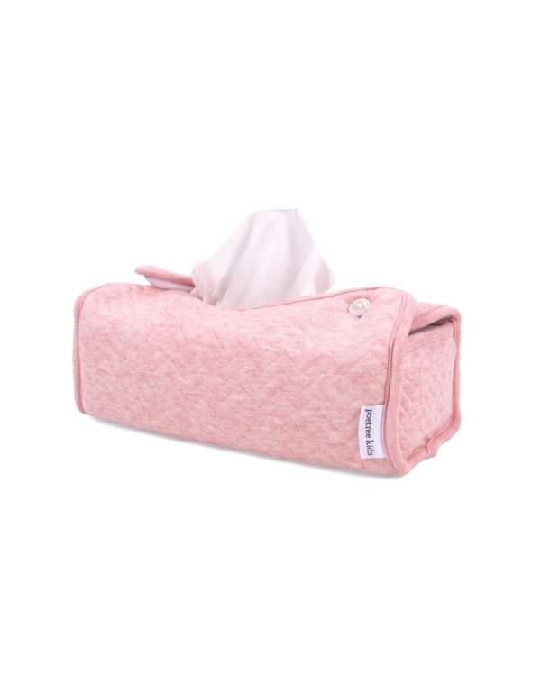 Tissue Box Hoes Chevron Pink Melange