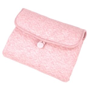 Verschoonmatje Voor Onderweg Chevron Pink Melange2