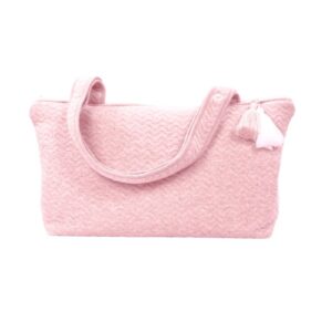 Verzorgingstas Chevron Pink Melange
