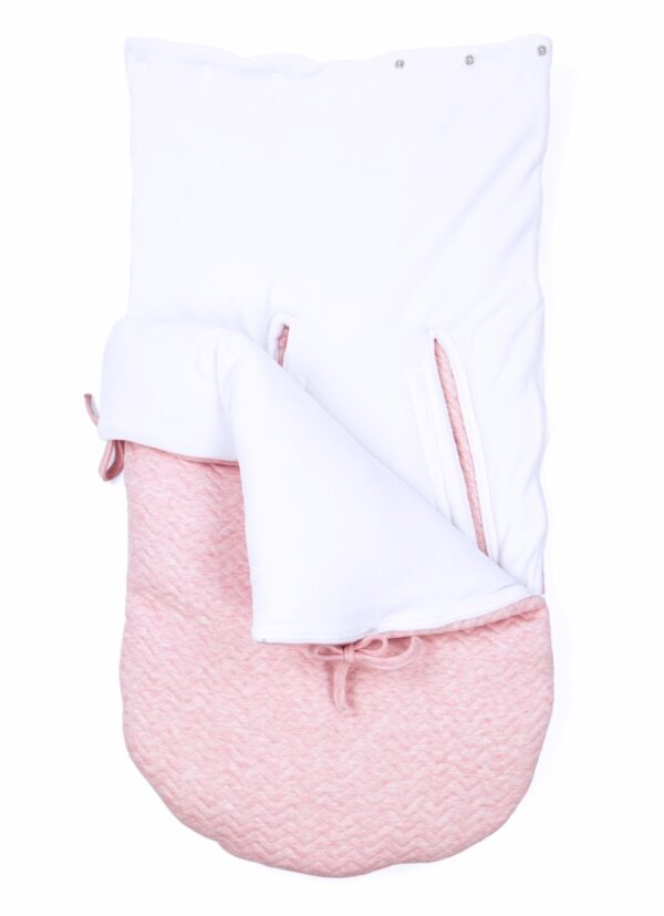 Voetenzak 5 Puntsgordel Pink Melange 4