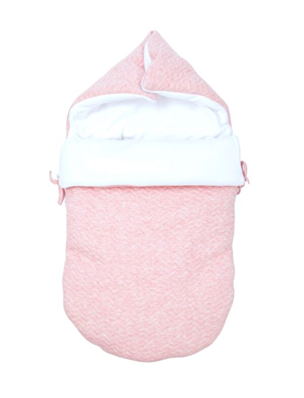 Voetenzak 5 Puntsgordel Pink Melange