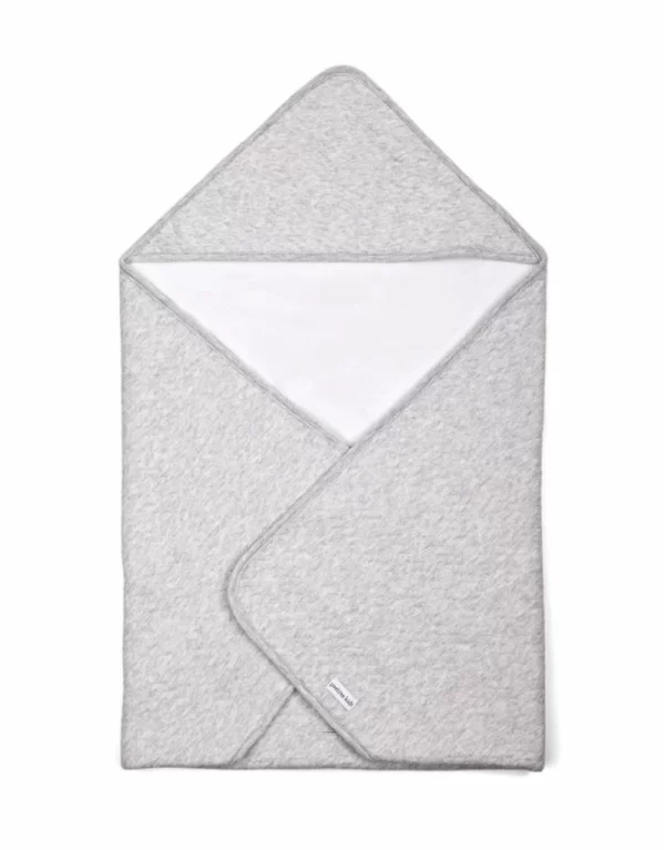 Wikkeldeken Chevron Light Grey Melange