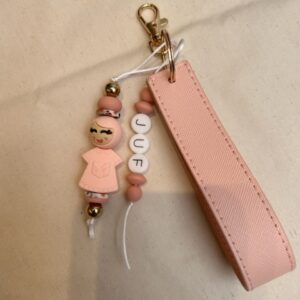 Sleutelhanger Popje Juf