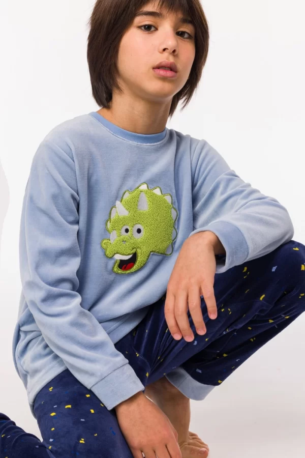 Https Woodyworld.com Media Catalog Product T S TS1720224135TS 242 10 PLC V Boys Dinosaur Lichtblauw 2 516c