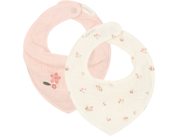 Te50194031 Bandana Bib Muslin Set Of 2 Fairy Garden Fairy Blossom Pure Blossom 1