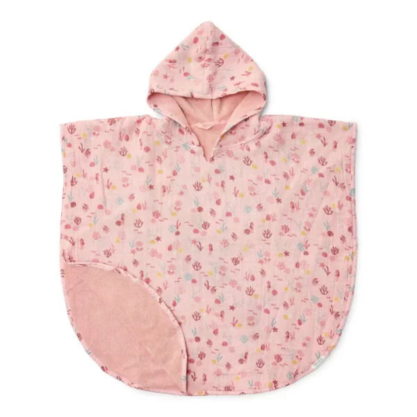 0028728 Badponcho Meerkleurig Maat One Size Ocean Treasures