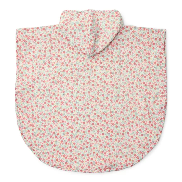 0028736 Badponcho Meerkleurig Maat One Size Sunny Flowers