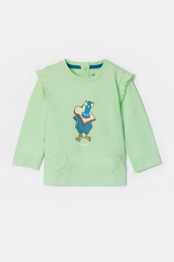 Https Woodyworld.com Media Catalog Product T S TS1751983118TS 252 10 PLG S 760 Babies Groene Pyjama In Katoen Met Gestreepte B F035