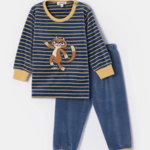 Https Woodyworld.com Media Catalog Product T S TS1751982537TS 252 10 PLC V 916 Babies Gestreepte Pyjama In Velours Met Blauwgr 7e7b