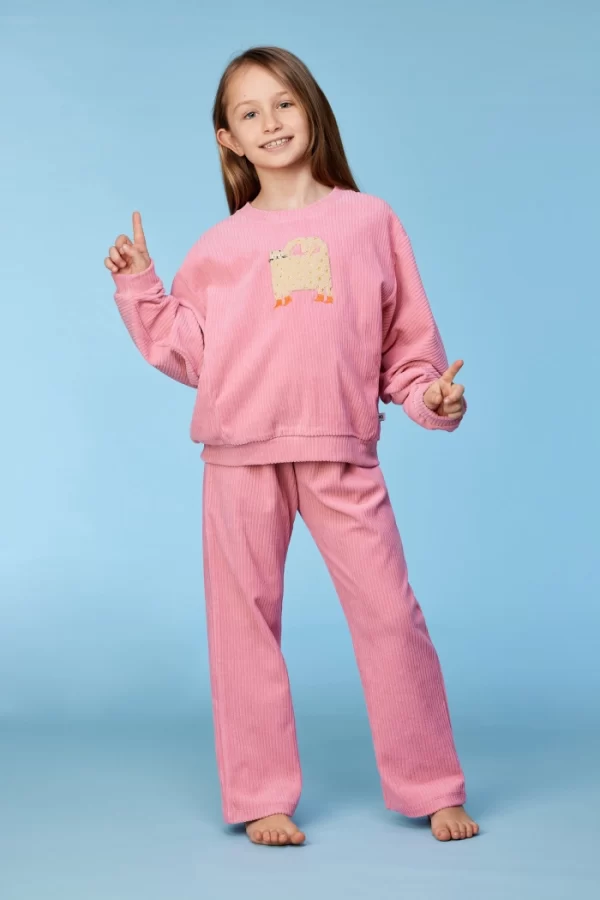 Https Woodyworld.com Media Catalog Product T S TS1751982663TS 252 10 WPA V 404 Girls Roze Gestreepte Pyjama In Velours 1 Aa64