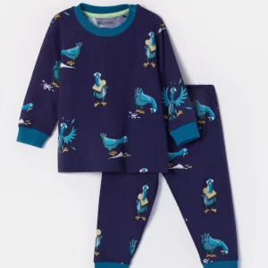 Https Woodyworld.com Media Catalog Product T S TS1751983072TS 252 10 PLC Z 930 Babies Donkerblauwe Pyjama In Katoen Met Duiven 0e86