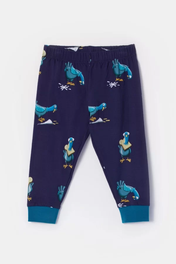 Https Woodyworld.com Media Catalog Product T S TS1751983073TS 252 10 PLC Z 930 Babies Donkerblauwe Pyjama In Katoen Met Duiven Baab