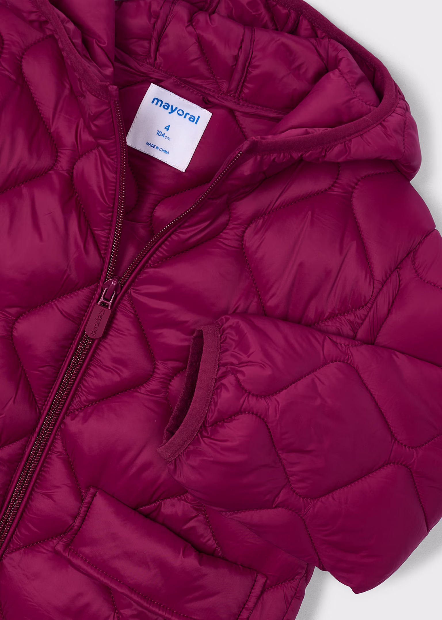 Girl Padded Jacket Cherry XL 6