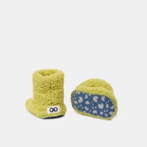 Https Woodyworld.com Media Catalog Product T S TS1783417441TS 262 10 BOO M 715 Babies Groene Pantoffels Van Zachte Teddystof 2 7941