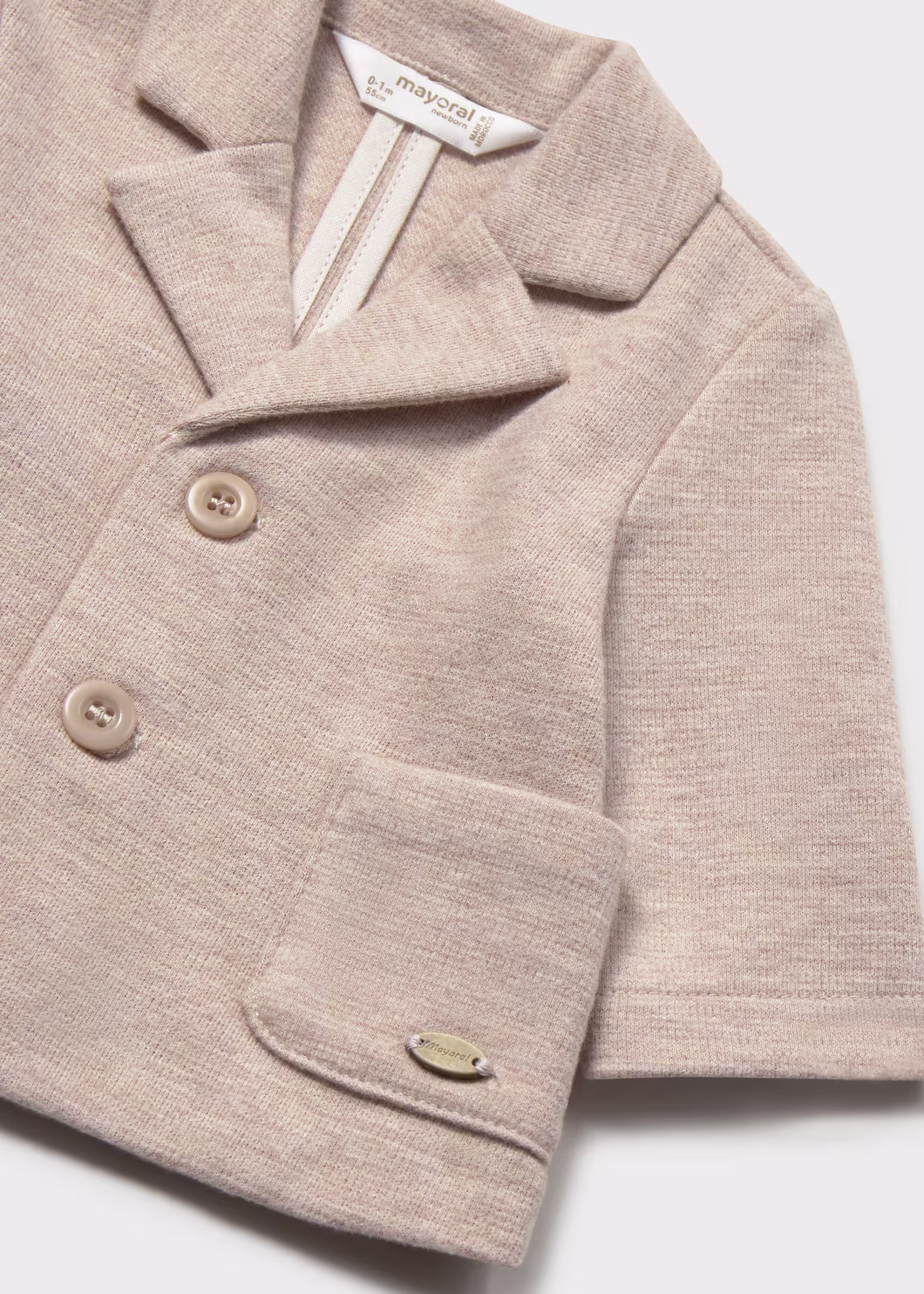 Newborn Lapel Jacket Moca Vigore XL 6